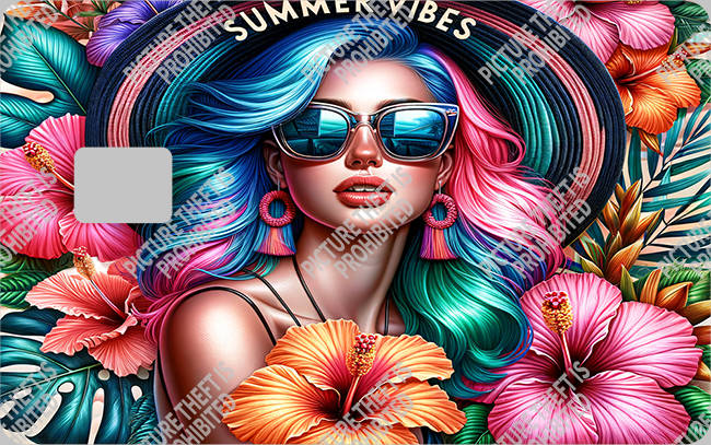 Bank  Card Sticker-BC-2030